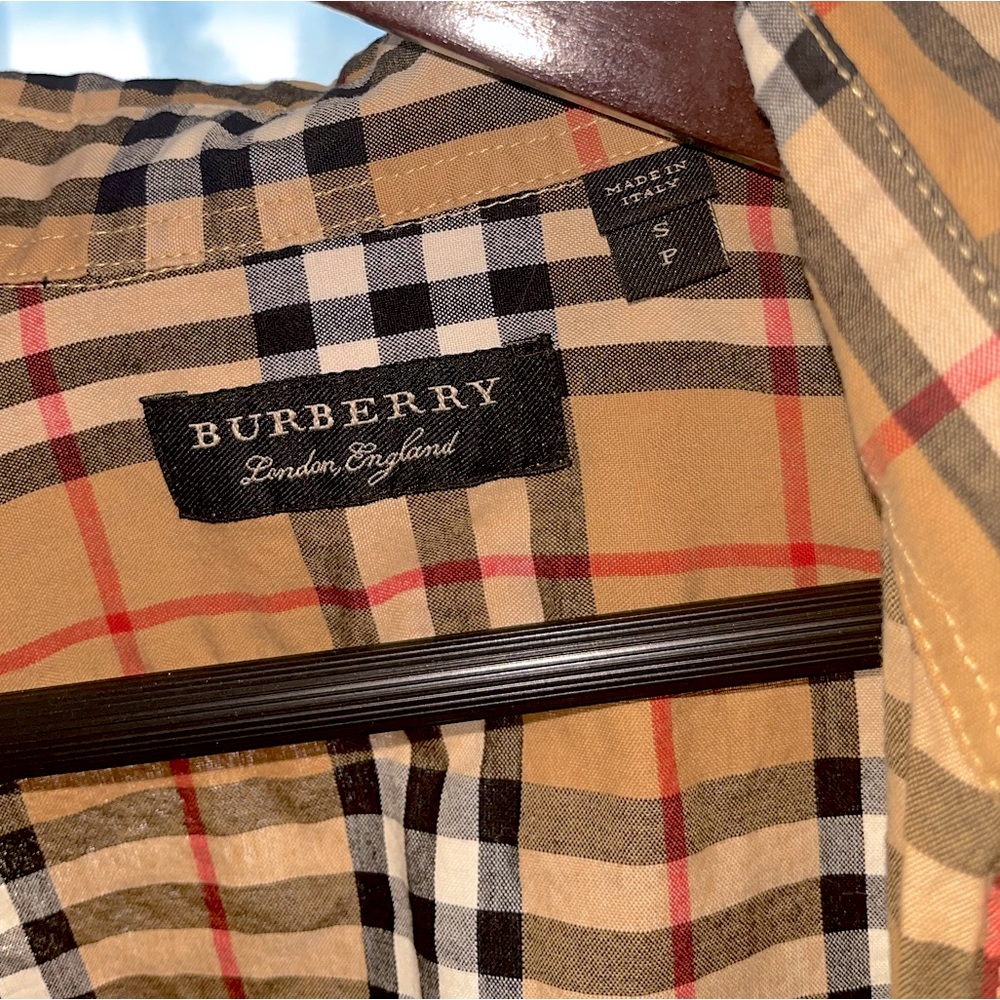 Burberry: Rainbow Chemise Nova Vintage Check Button Shirt (Limited Edition) - Picture 14 of 17